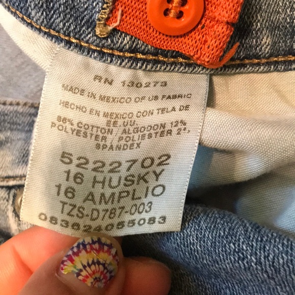 Lee Straight Leg Washed Blue Jeans - Picture 6 of 9